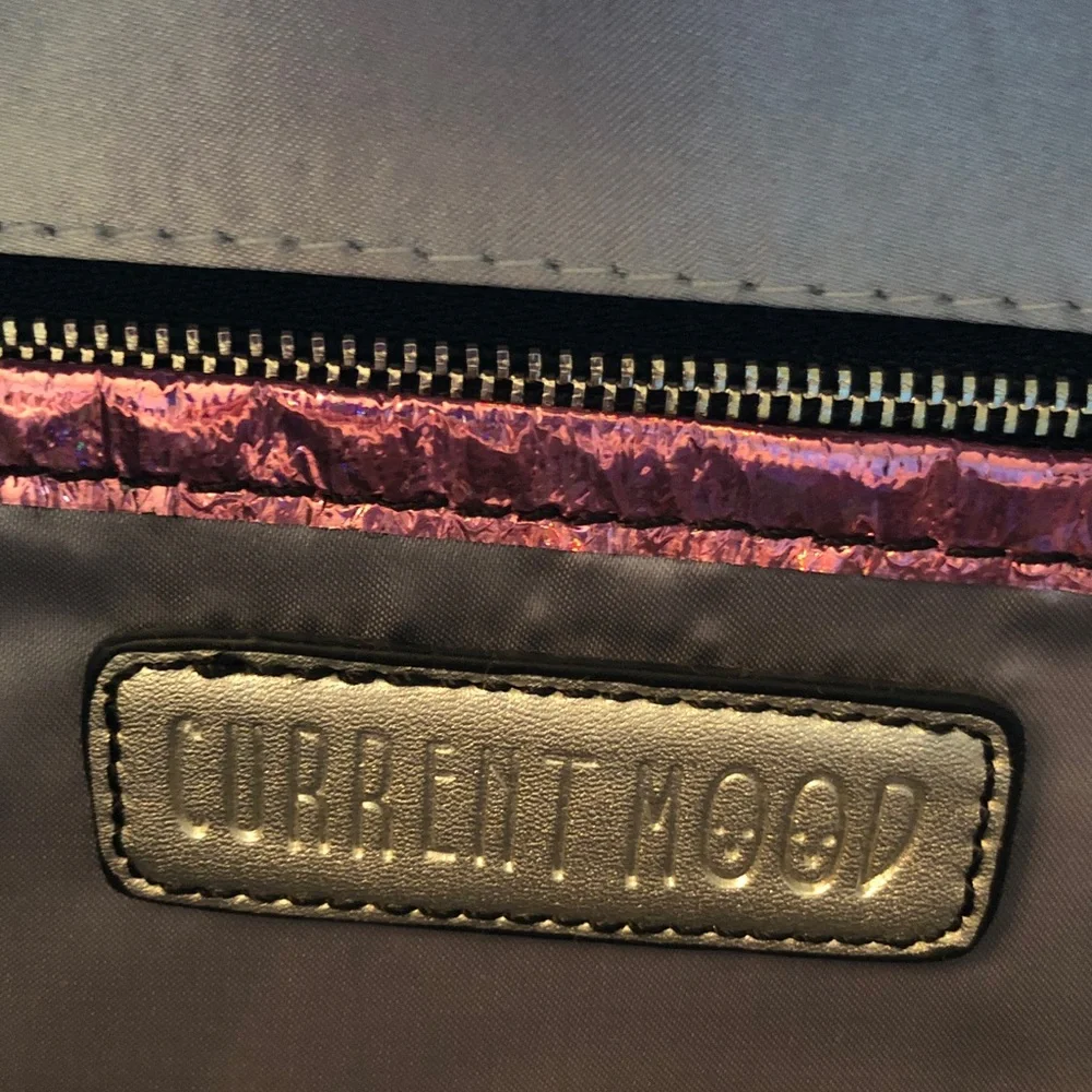 CURRENT MOOD Dolls Kill Partygirl pink holographic mini backpack - Picture 5 of 9